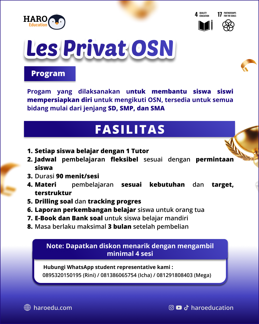 Les Privat Persiapan OSN (Olimpiade Sains Nasional)